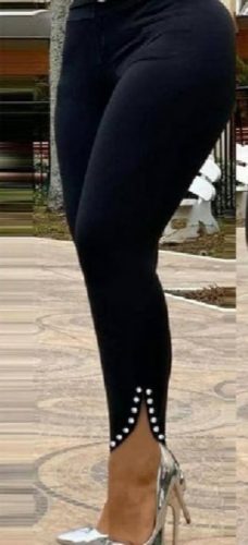 Gyöngyös leggings, XL-5XL-ig