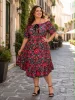 Matyó mintás ruha, XL-5XL-ig