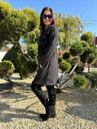 Amanda ruha, S-2XL-ig