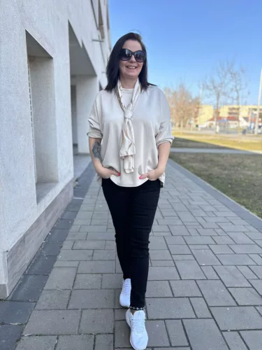 Amanda plus size farmernadrág, 29-36-ig