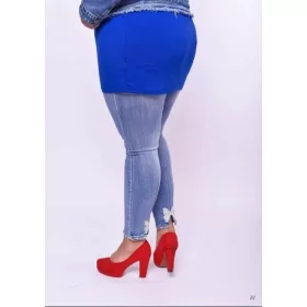 Amanda plus size farmernadrág, 29-36-ig