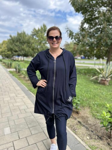 Gréta kardigán, L-3XL-ig