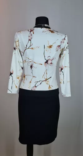 Virágmintás ruha, XL-3XL-ig