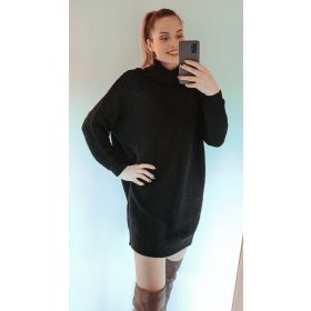 Kámzsás nyakú hosszított pulóver