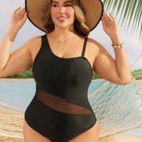 Plus size egyrészes fürdőruha